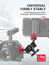 Load image into Gallery viewer, SmallRig friction articulating adjustable magic arm with Screw Ball head and NATO Clamp Ball head For Director Monitor Support