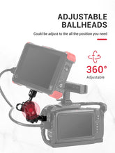 Load image into Gallery viewer, SmallRig friction articulating adjustable magic arm with Screw Ball head and NATO Clamp Ball head For Director Monitor Support