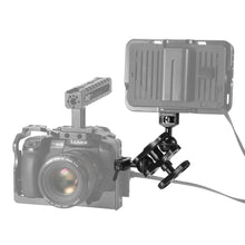 Load image into Gallery viewer, SmallRig friction articulating adjustable magic arm with Screw Ball head and NATO Clamp Ball head For Director Monitor Support