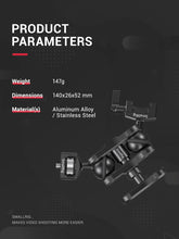Load image into Gallery viewer, SmallRig friction articulating adjustable magic arm with Screw Ball head and NATO Clamp Ball head For Director Monitor Support